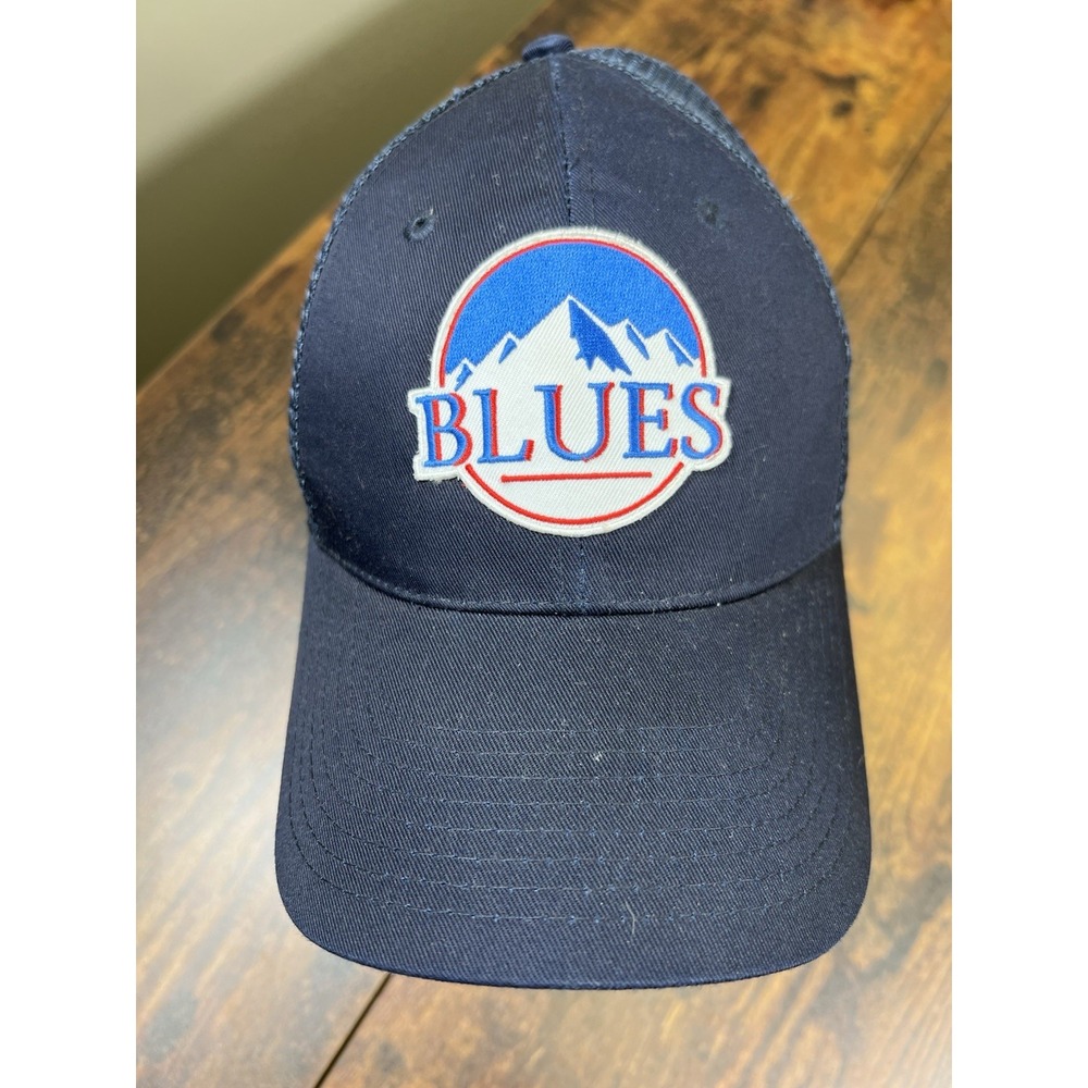 St. Louis Blues Like Busch Logo Blues Hockey Snapback Hat